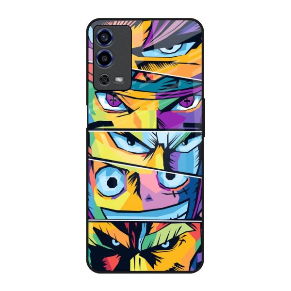 Anime Legends Glass Case for Oppo A55 Hot on Sale