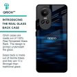 Blue Rough Abstract Glass Case for Oppo Reno10 Pro 5G Sale