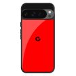 Blood Red Glass Case for Google Pixel 9 Pro XL For Sale