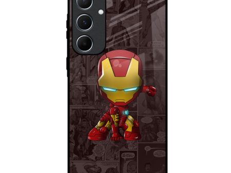 Angry Baby Super Hero Glass Case for Samsung Galaxy A55 5G Cheap