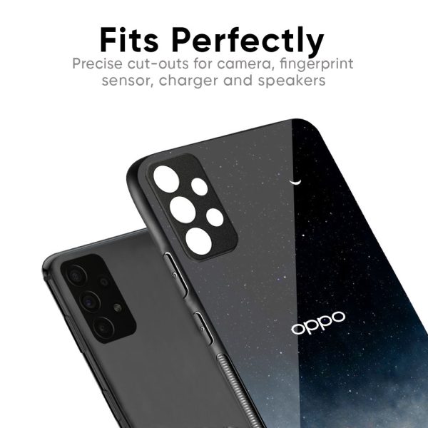 Aesthetic Sky Glass Case for Oppo A55 Supply