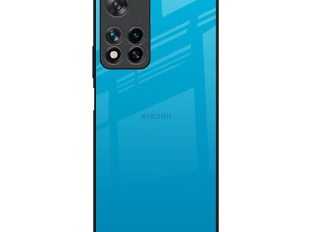 Blue Aqua Glass Case for Redmi Note 11 Pro 5G Discount