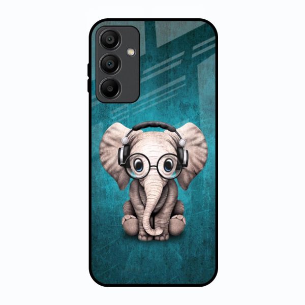 Adorable Baby Elephant Glass Case For Samsung Galaxy A15 5G Online