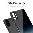 Black Aura Glass Case for Samsung Galaxy A55 5G Fashion