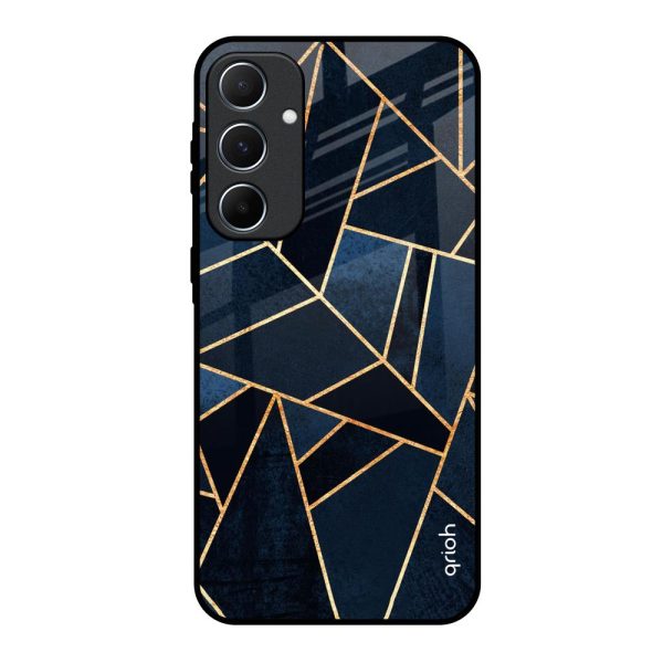 Abstract Tiles Glass Case for Samsung Galaxy A55 5G Online now