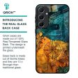 Architecture Map Glass Case for Samsung Galaxy A55 5G Fashion