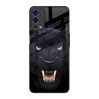 Angry Black Leopard Glass Case for Oppo A55 Discount