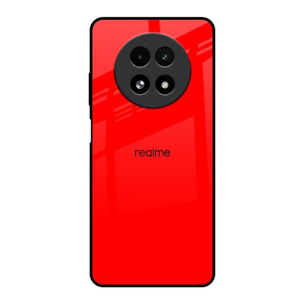 Blood Red Glass Case for Realme 13 5G Online Sale