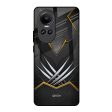 Black Warrior Glass Case for Oppo Reno10 5G Supply