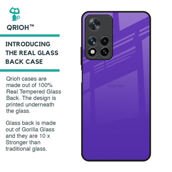 Amethyst Purple Glass Case for Redmi Note 11 Pro 5G on Sale