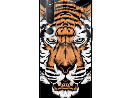 Angry Tiger Glass Case For Xiaomi Mi 10 Sale