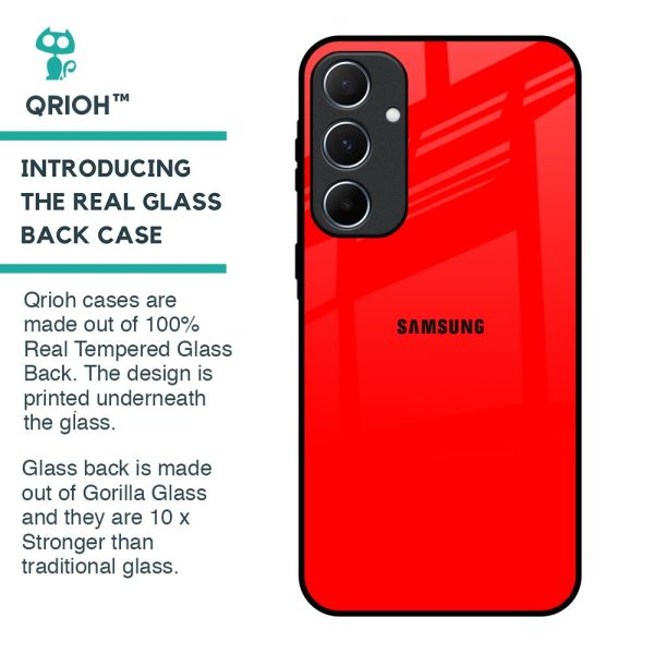 Blood Red Glass Case for Samsung Galaxy A55 5G Hot on Sale