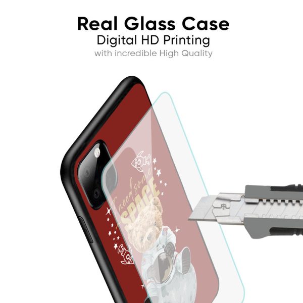 Astronaut Bear Glass Case for Oppo Reno10 5G For Cheap