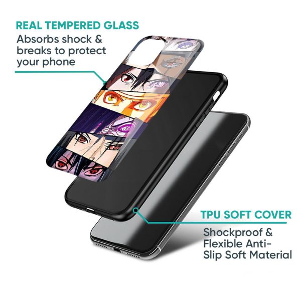 Anime Eyes Glass Case for Oppo Reno10 Pro 5G For Discount