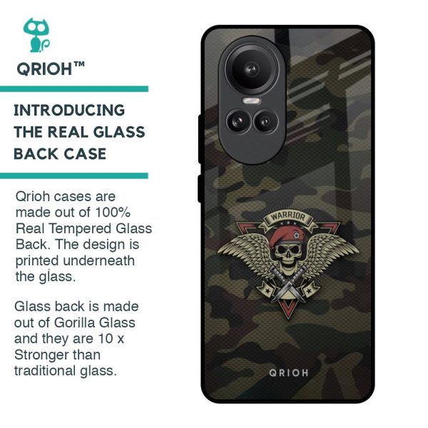 Army Warrior Glass Case for Oppo Reno10 Pro 5G Supply