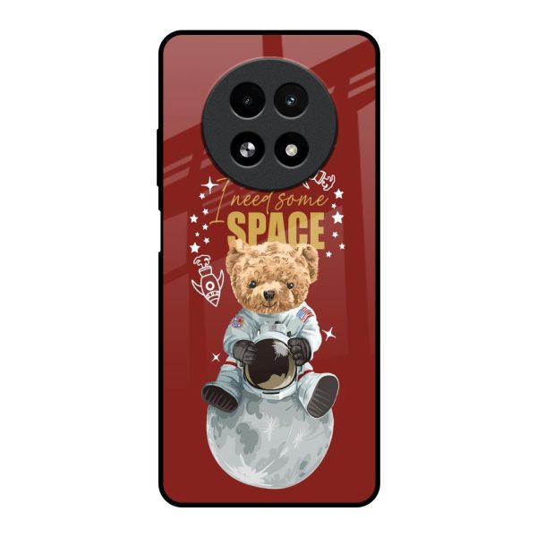 Astronaut Bear Glass Case for Realme 13 5G For Sale