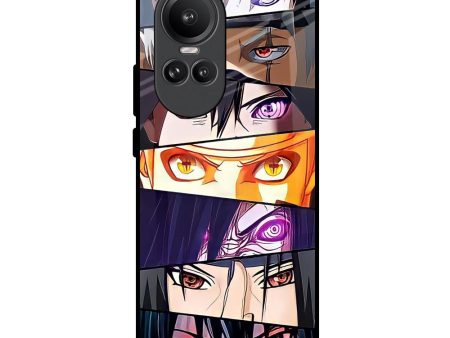 Anime Eyes Glass Case for Oppo Reno10 Pro 5G For Discount