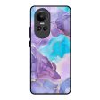 Alcohol ink Marble Glass Case for Oppo Reno10 Pro 5G For Sale