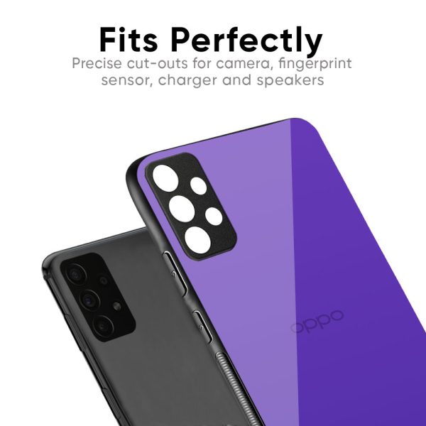 Amethyst Purple Glass Case for Oppo Reno10 5G For Sale