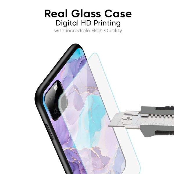 Alcohol ink Marble Glass Case for Samsung Galaxy A15 5G For Sale