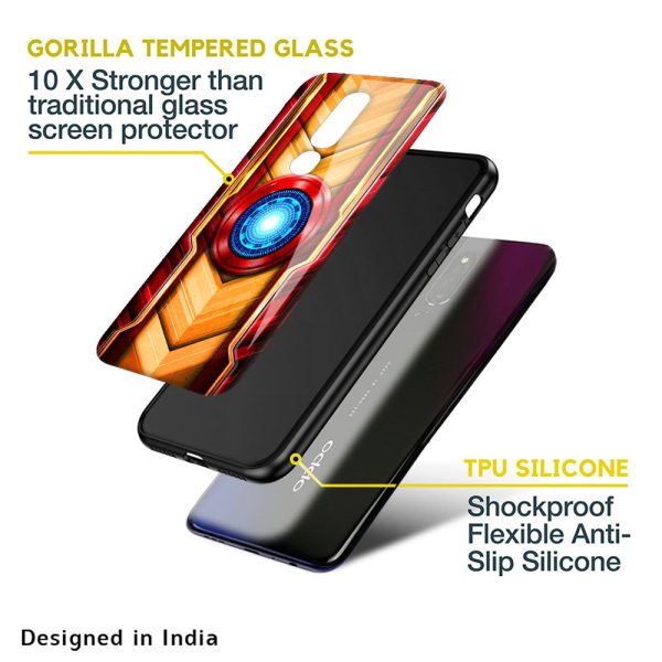 Arc Reactor Glass Case for Oppo A55 Online Sale