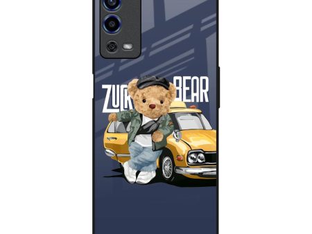 Adventurous Bear Glass Case for Oppo A55 Supply