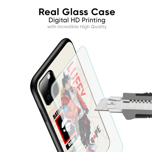 Bape Luffy Glass Case for Samsung Galaxy A15 5G on Sale