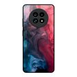 Blue & Red Smoke Glass Case for Realme 13 Pro Plus 5G Hot on Sale