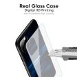 Blue Rough Abstract Glass Case for Samsung Galaxy A55 5G Online now