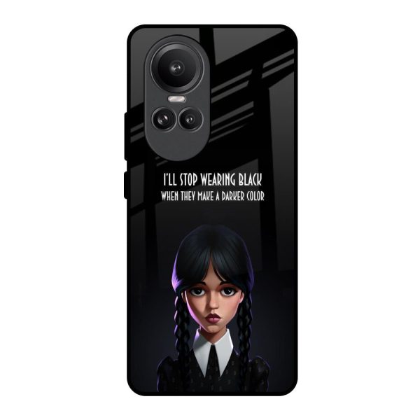 Aesthetic Digital Art Glass Case for Oppo Reno10 Pro 5G For Sale