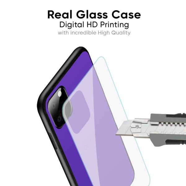 Amethyst Purple Glass Case for Oppo Reno10 5G For Sale