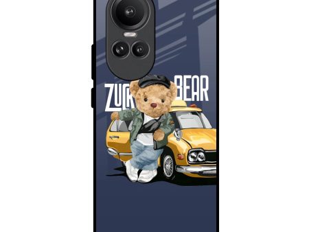 Adventurous Bear Glass Case for Oppo Reno10 Pro 5G Hot on Sale