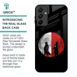 Anime Red Moon Glass Case for Samsung Galaxy A15 5G For Sale