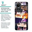 Anime Eyes Glass Case for Oppo Reno10 5G on Sale