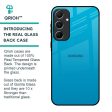 Blue Aqua Glass Case for Samsung Galaxy A55 5G Fashion