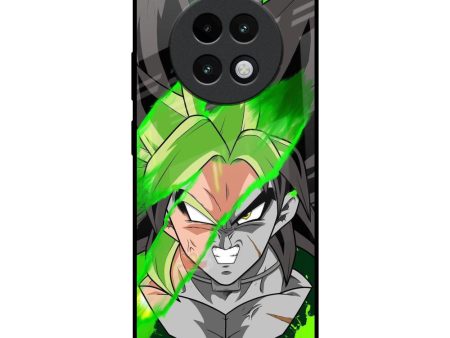 Anime Green Splash Glass Case for Realme 13 Plus 5G Hot on Sale