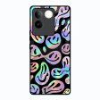 Acid Smile Glass Case for Vivo T2 Pro 5G on Sale