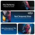 Blue & Red Smoke Glass Case for Realme 13 Pro Plus 5G Hot on Sale