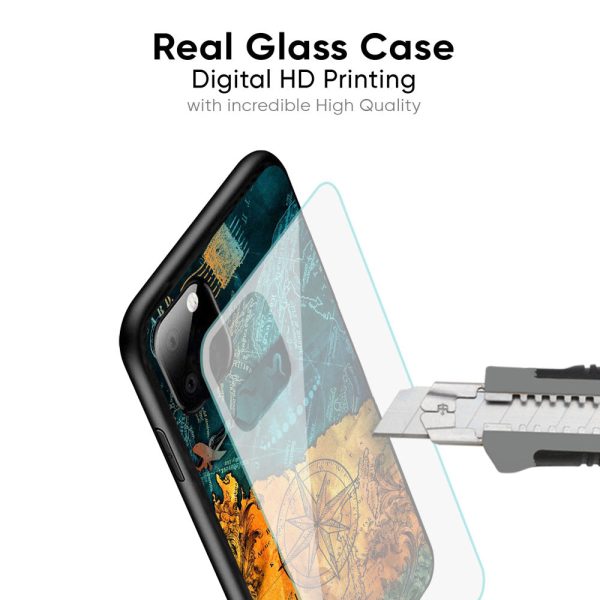 Architecture Map Glass Case for Samsung Galaxy A55 5G Fashion