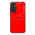 Blood Red Glass Case for Samsung Galaxy A55 5G Hot on Sale