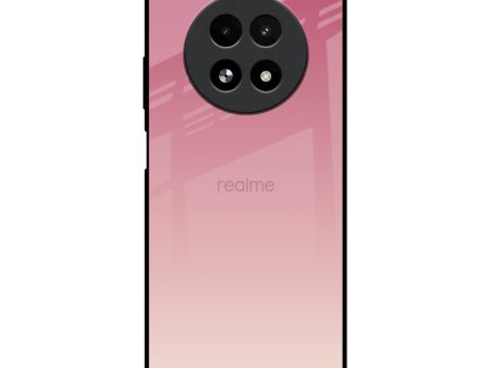 Blooming Pink Glass Case for Realme 13 5G Fashion