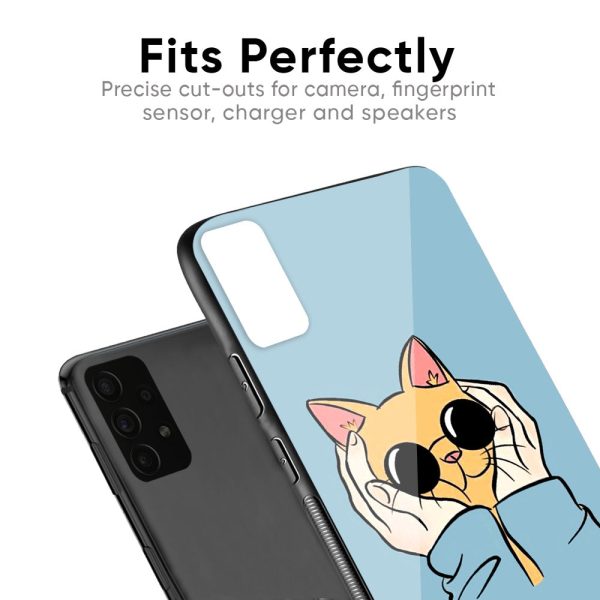 Adorable Cute Kitty Glass Case For Xiaomi Mi 10 Online Sale