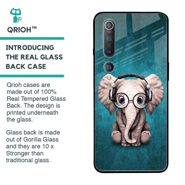 Adorable Baby Elephant Glass Case For Xiaomi Mi 10 on Sale