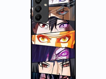 Anime Eyes Glass Case for Samsung Galaxy A15 5G on Sale