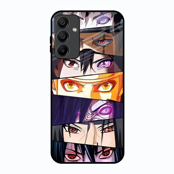 Anime Eyes Glass Case for Samsung Galaxy A15 5G on Sale