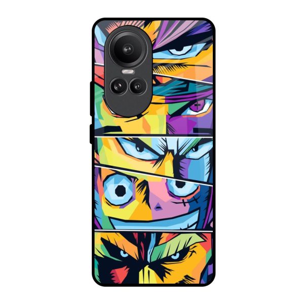 Anime Legends Glass Case for Oppo Reno10 Pro 5G Fashion