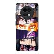 Anime Eyes Glass Case for Realme 13 Plus 5G Online