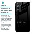 Black Soul Glass Case for Samsung Galaxy A55 5G Hot on Sale