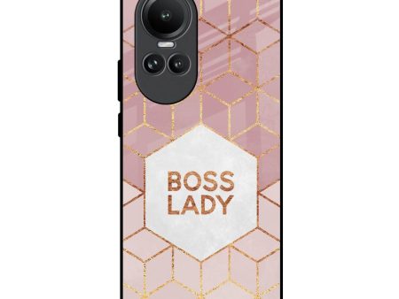 Boss Lady Glass Case for Oppo Reno10 5G For Discount