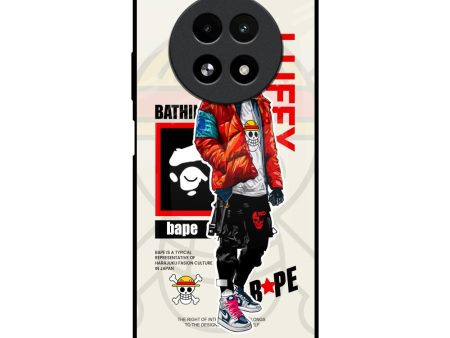 Bape Luffy Glass Case for Realme 13 5G For Discount